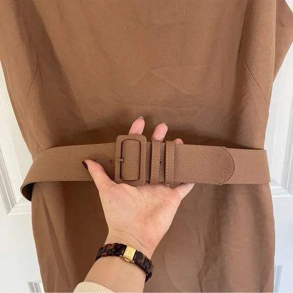 M.M. LaFleur The Cynthia Dress in Italian Wool Twill - Picture 3 of 11